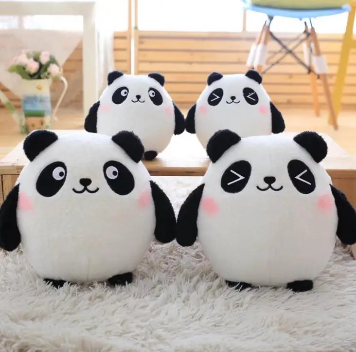 1 шт. Kawaii 18 см Кот удачи Плюшевые игрушки Мягкая кошка панда плюшевые животные