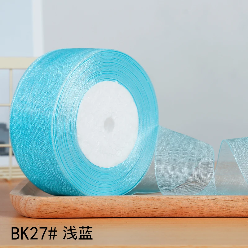 Шифоновая лента из органзы 4 см | Дом и сад