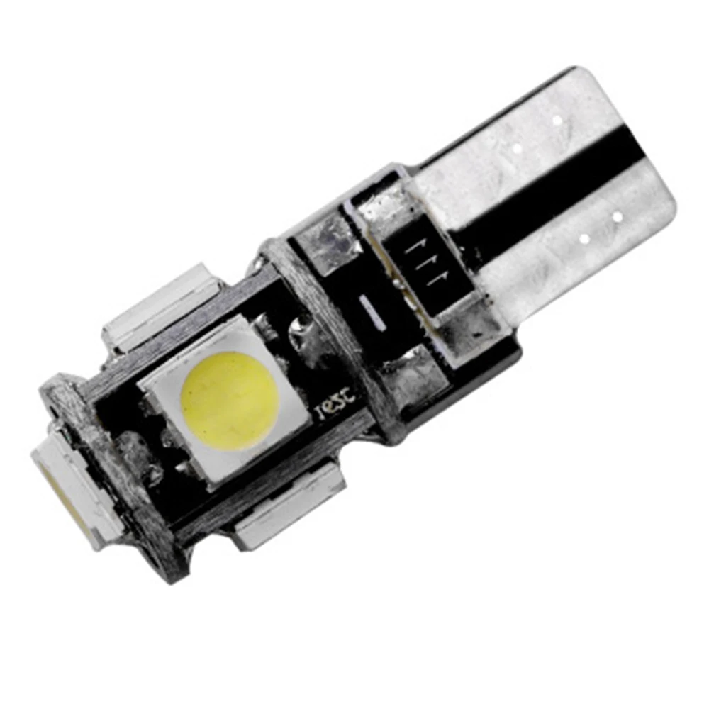 YSY 50 шт в наборе T10 CANBUS 5SMD 5050 194 W5W 501 светодиодный белый боковые зеркала автомобиля