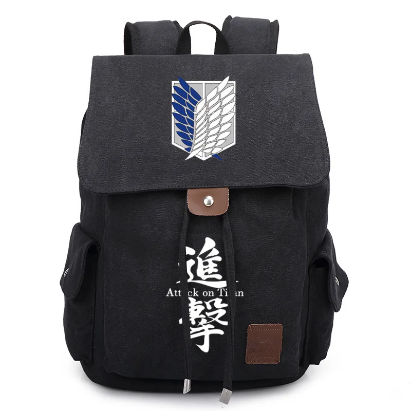 Рюкзак Attack on Titan Скаутинг Легион мультфильм Студенческая школьная сумка