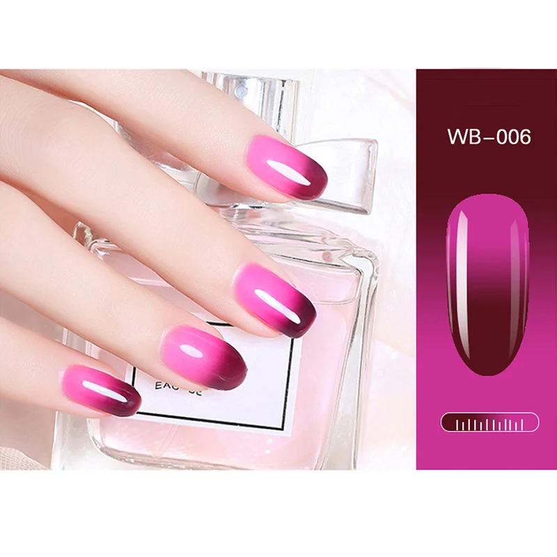 1 шт термальный меняющий Цвет гель лак для ногтей QRD88 | Красота и здоровье