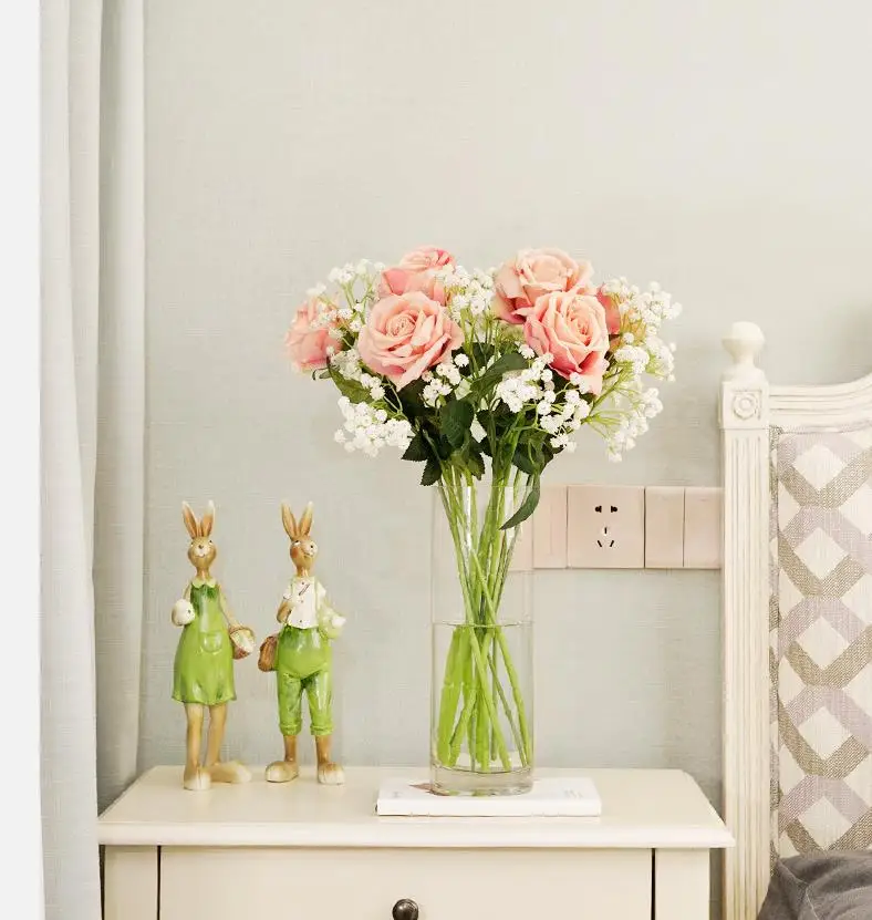 Искусственные цветы для украшения дома и сада 2 ветки 51 см|Искусственные сухие