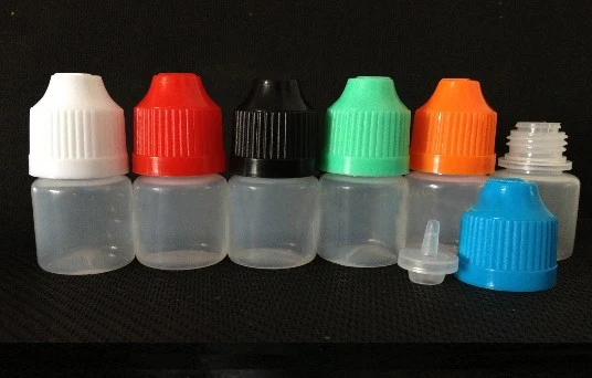 100 шт./лот Прямая продажа с фабрики LDPE 3 мл защита от капель для глаз бутылочки