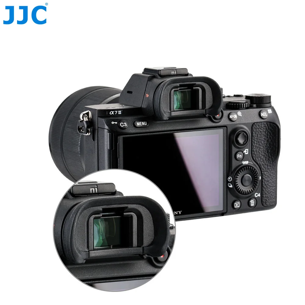 JJC камера мягкий видоискатель наглазник для sony a7 II a7 III a7R IV a7R II a7R III a7S a9 a99 II Заменяет FDA-EP18 протектор окуляра
