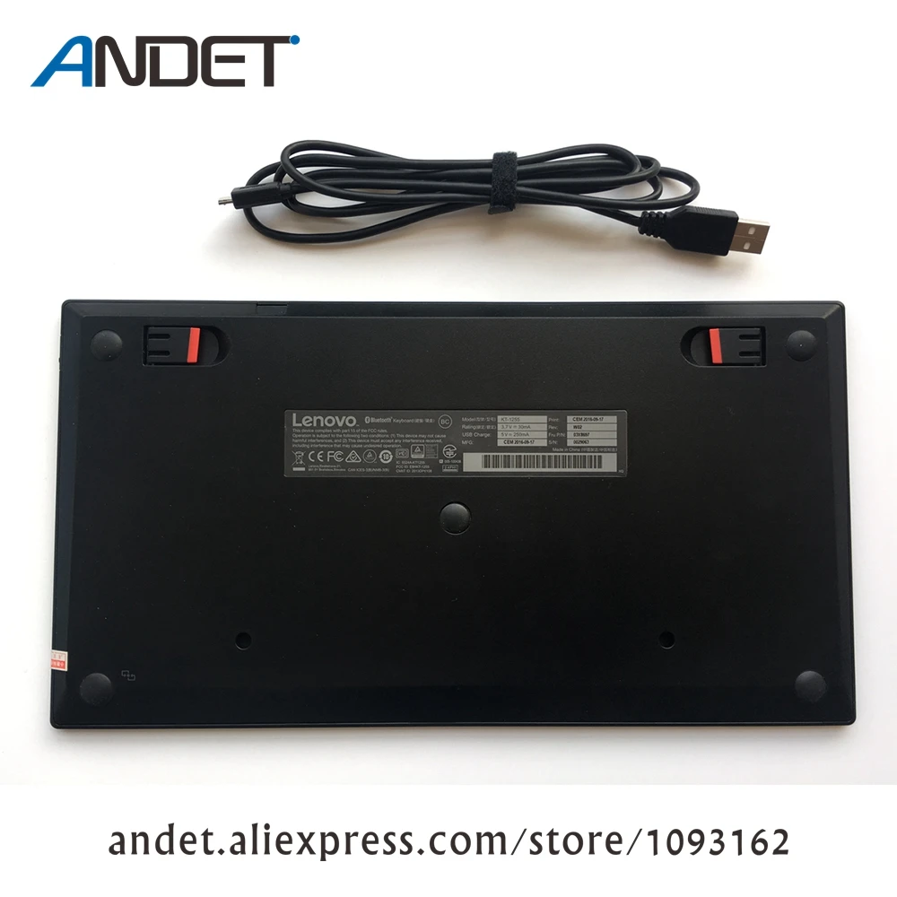 Оригинальная компактная Проводная клавиатура США для Lenovo ThinkPad 0B47190 USB зарядка