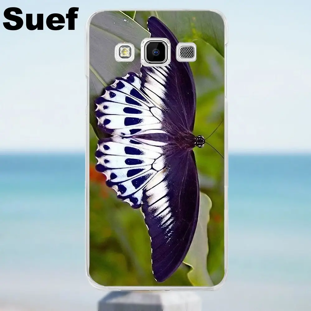 Suef Ariel Butterfly Мягкий чехол из ТПУ для Galaxy Alpha Core Prime Note 2 3 4 5 S3 S4 S5 S6 S7 S8 mini edge Plus |