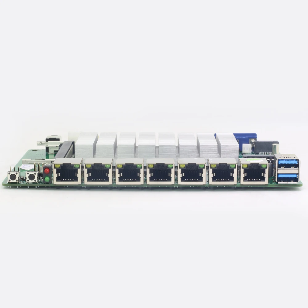 Pfsense 6 LAN Gigabit Ethernet материнская плата Mini ITX с Intel Celeron 1007U cpu брандмауэр маршрутизатор сервер поддержка Wake on LAN