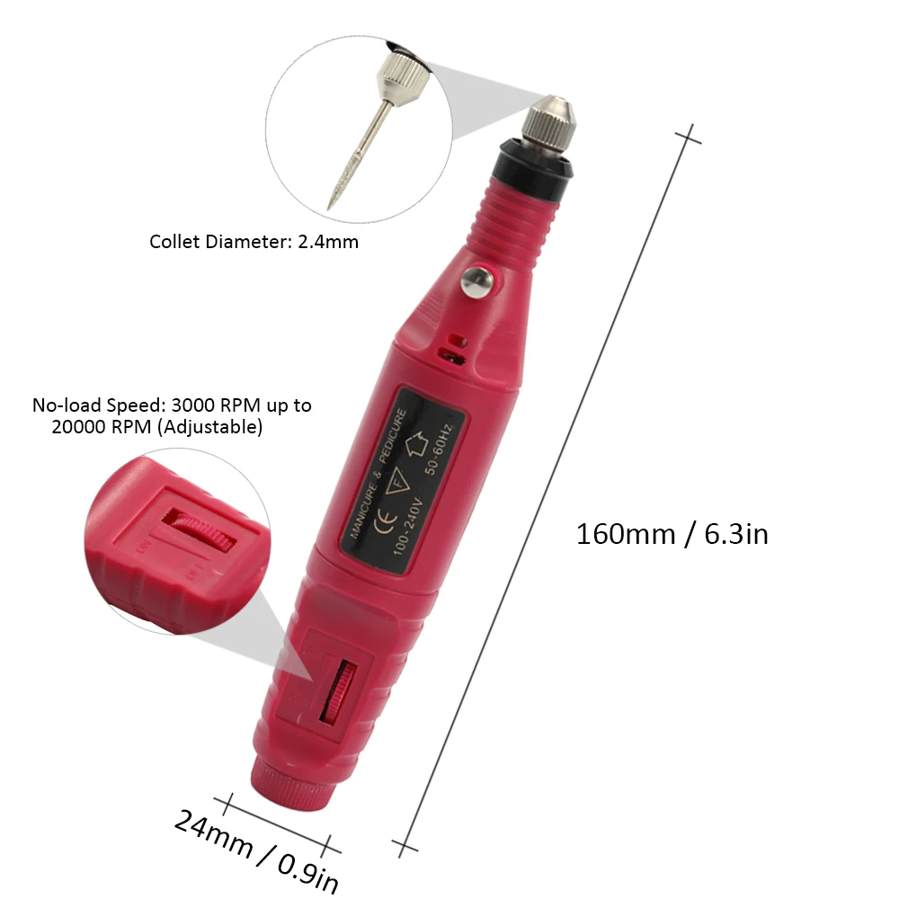 Миниатюрная электрическая шлифовальная машинка набор фрезерных инструментов