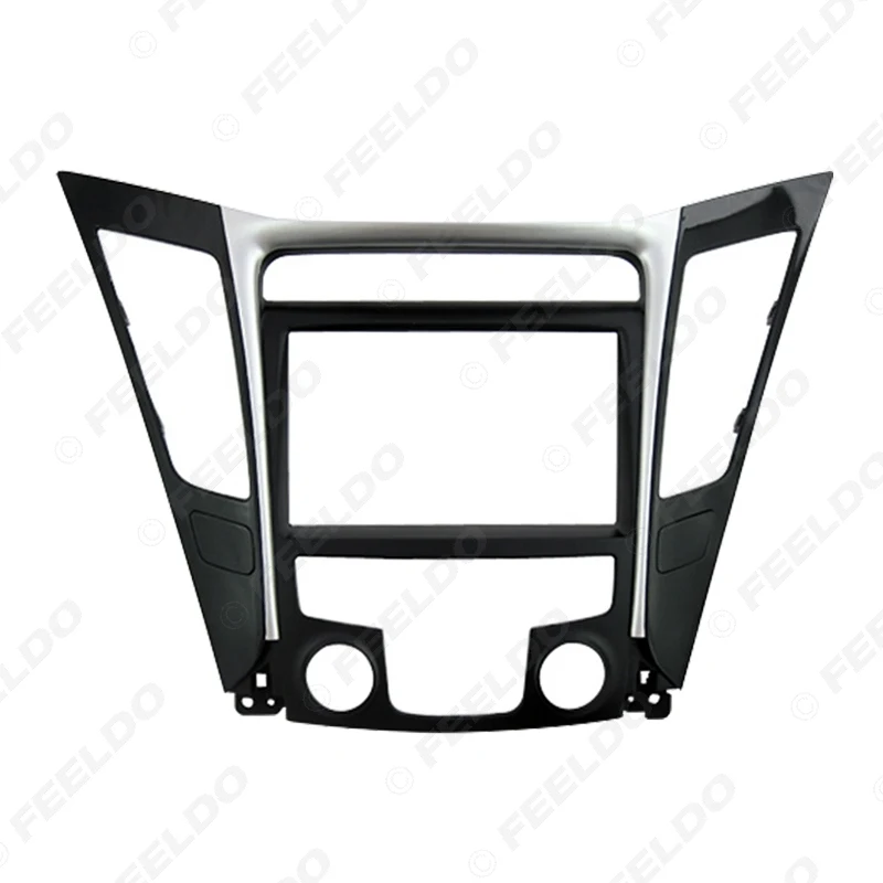 FEELDO Автомобильная установка DVD Радио 2Din фасции Рамка для Hyundai Sonata YF (LHD и RHD) стерео