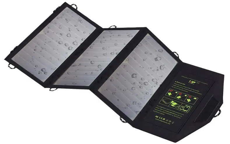 Высококачественное складное солнечное зарядное устройство 5 в 21 Вт для телефона