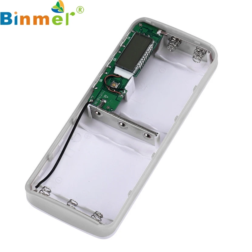 Binmer 3 Порты usb 5V 2A 5x18650 Мощность банк Батарея коробка Зарядное устройство для iPhone