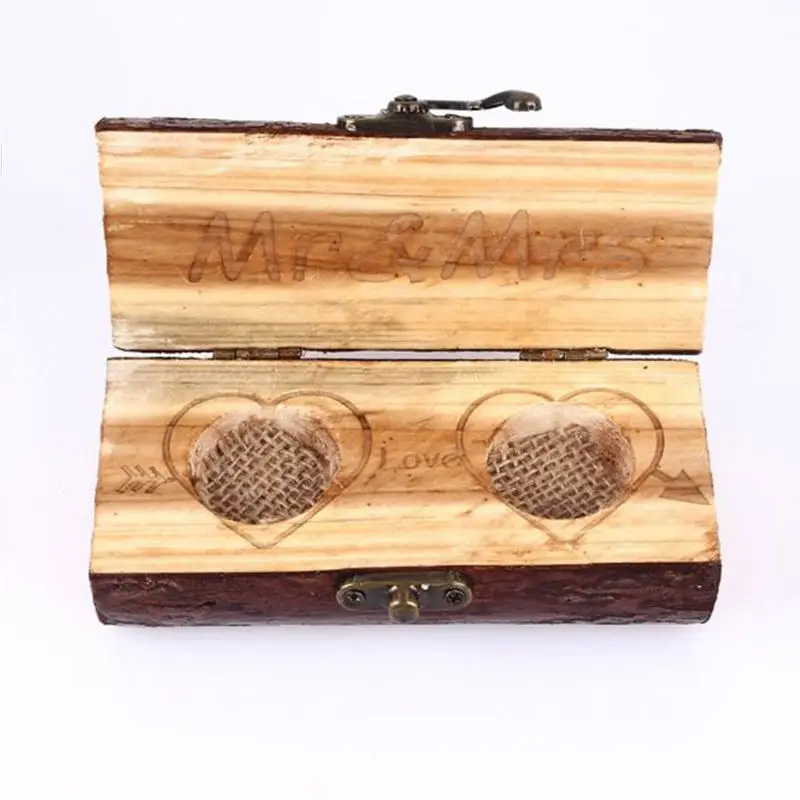 Mr Mrs Box Коробка для приглашения на свадьбу/полка Mr Mrs Свадебная винтажная коробка для карт с замком DIY коробка деревянная Подарочная коробка для дня рождения Свадебные украшения - Цвет: Mr Mrs Box