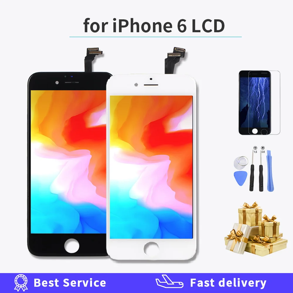 OEM Экран для iPhone 6 A1549 A1586 A1589 ЖК дисплей Замена Дисплей Сенсорный экран дигитайзер