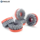 1 шт.лот, 4-дюймовая нить 110 мм M14, круглая абразивная Античная щетка, античная абразивная нейлоновая кисть, Алмазные абразивные щетки