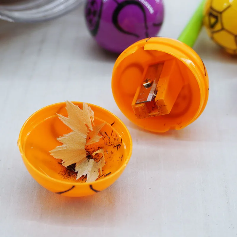 20 шт случайный модный мяч для мини футбола точилки карандашей креативный тренд