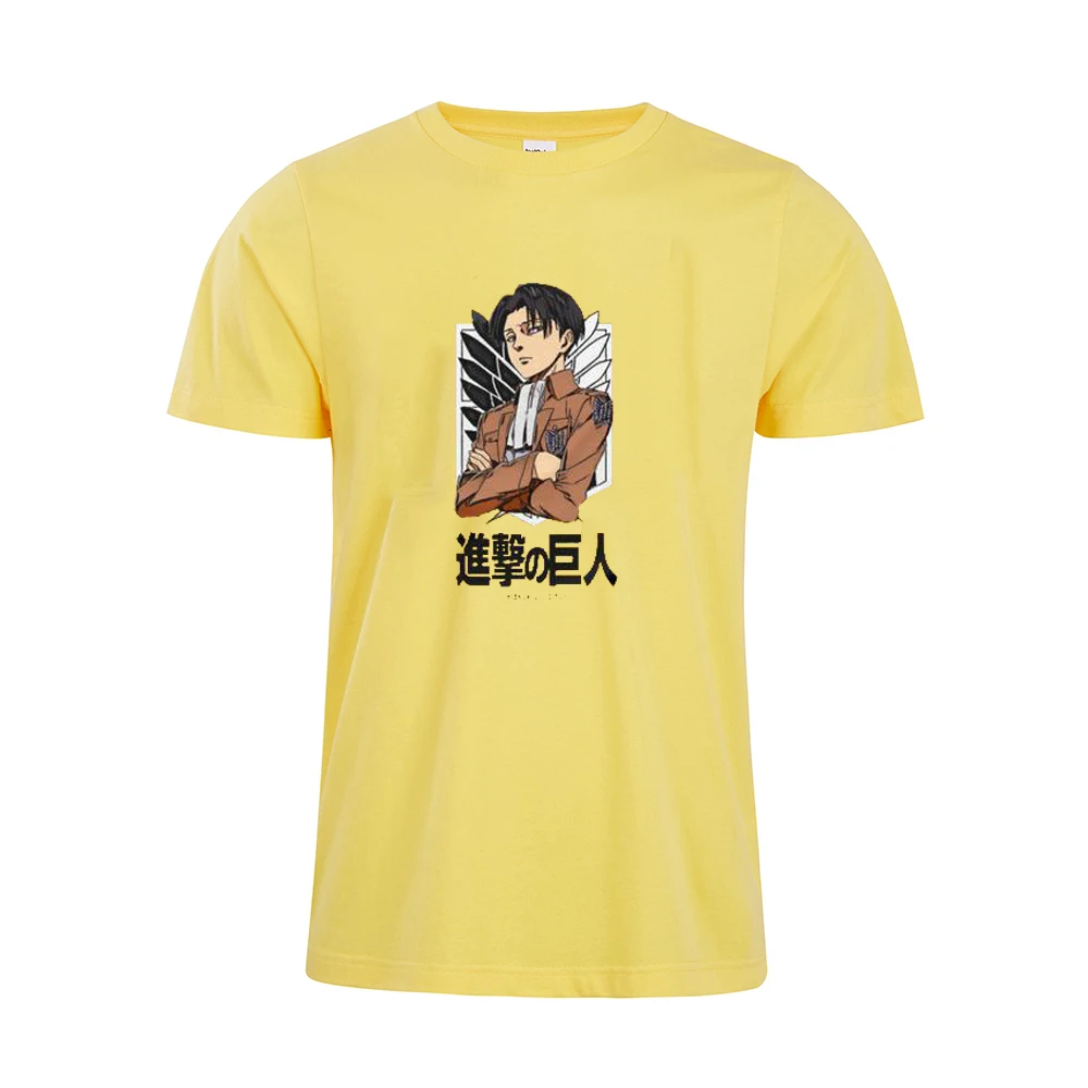 Attack on Titan levi ackerman женская футболка модные хлопковые футболки