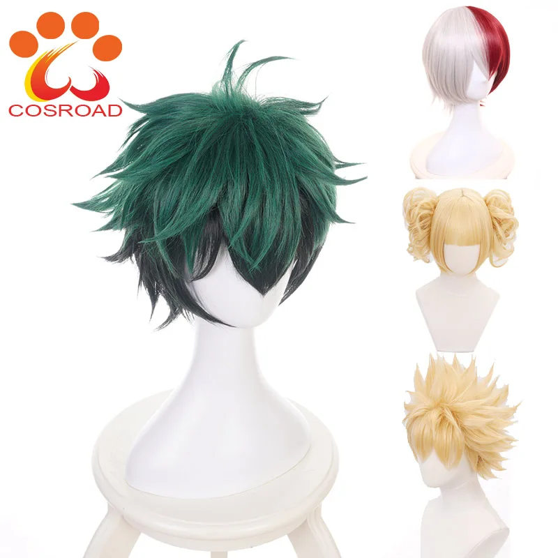 Парик для косплея Cosroad из аниме боку Нет Моя геройская Академия Izuku Midoriya Bakugou Katsuki
