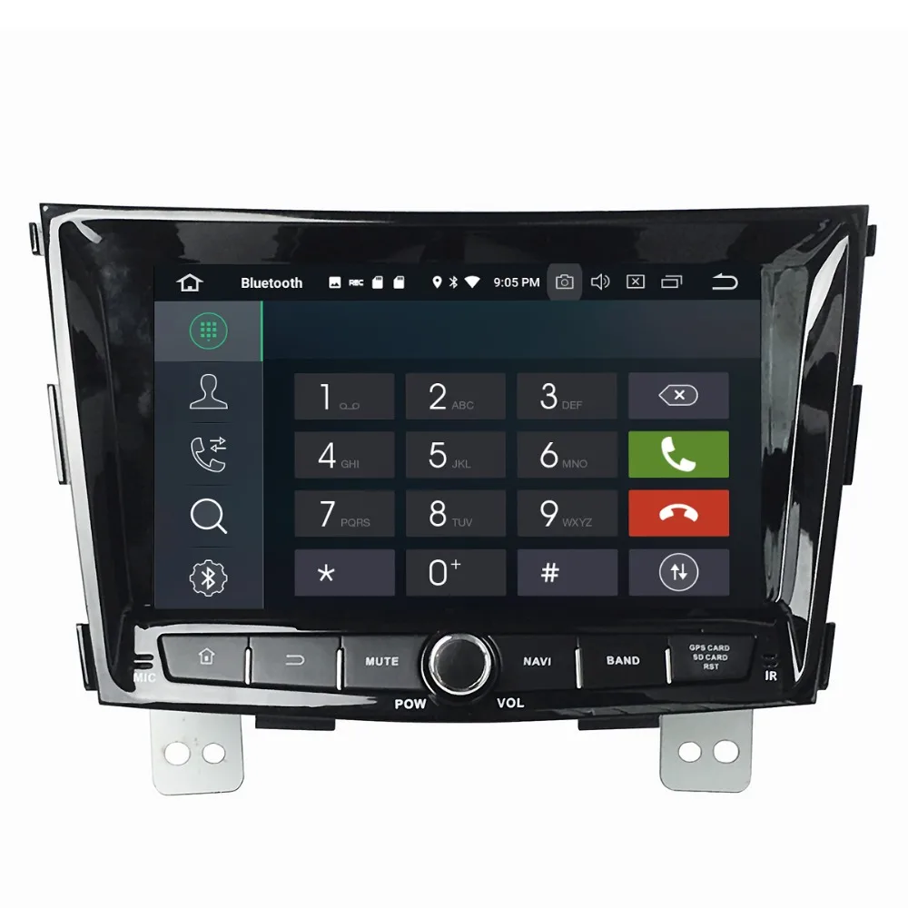 Автомобильный DVD-плеер Aotsr Android 8 0 7 1 С GPS-навигацией для Ssangyong Tivolan 2014