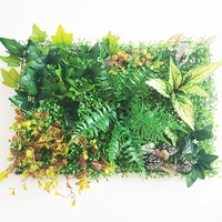 Artificial Plant Wall Panels for Garden Home Decor Grass Turf Rug Lawn Outdoor Flower Wall Hotel Coffee Shop Balcony Layout