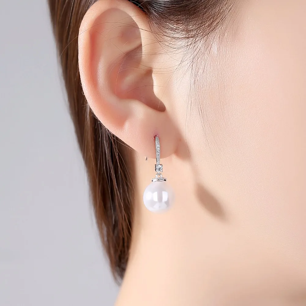 LUOTEEMI изысканное сокровище превосходный крючок искусственный жемчуг Висячие