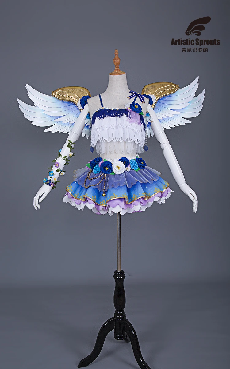 Бесплатная доставка LoveLive! Sunshine Watanabe You Kurosawa Ruby Angel Awaken костюм для косплея униформа