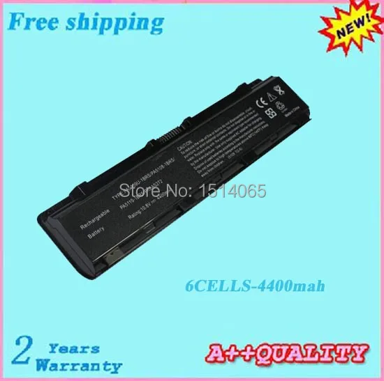 Новый аккумулятор для ноутбука PA5108U-1BRS PA5109U-1BRS PA5110U-1BRS Toshiba C40 C45 C50 C50D C45-AK15B1 C50-AC09W1 |