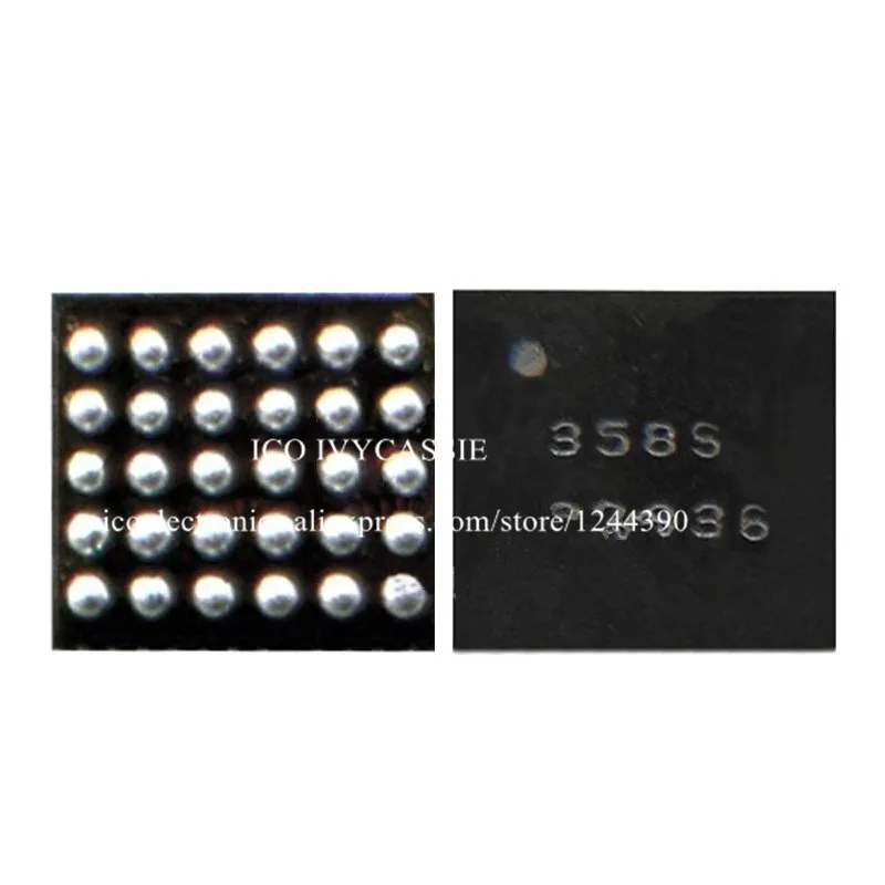 358S 2 линии зарядное устройство IC для Samsung I9152 T211 T210 USB зарядный чип б/у | Электронные