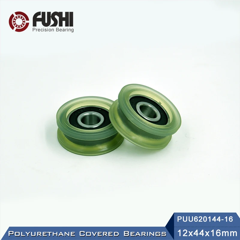 Подшипник PUU 6201 с полиуретановым покрытием 12*44*16 мм (2 шт.) подшипники PUU6201 |