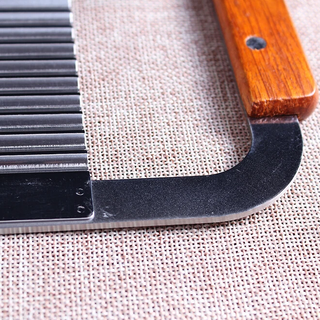 

Chip Dough Vegetable Carrot Blade Potato Crinkle Wavy Cutter Slicer Stainless Steel kithen gadget cooking tool wholesale ss1331