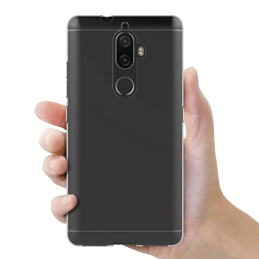 Прозрачный чехол для Lenovo K8 Plus Мягкий ТПУ силиконовый гелевый задней панели