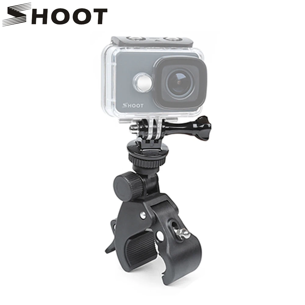 Крепление на руль велосипеда SHOOT крепление для камеры GoPro Hero 7 8 5 6 SJCAM Xiaomi Yi Lite 4K H9
