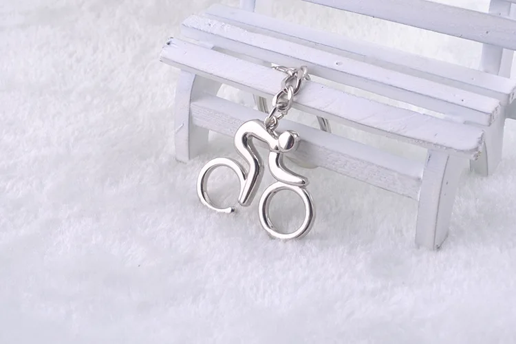 Брелок фигурка для спортивного мужчины дорожный велосипед украшение сувениры