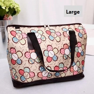 Женская дорожная сумка тоут Большая вместительная нейлоновая женская для багажа