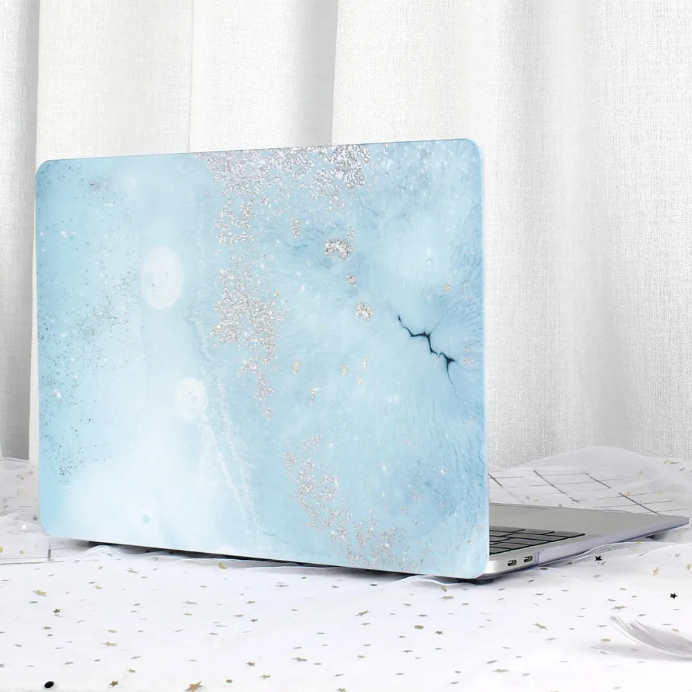Мраморный чехол для Macbook Air Pro retina 11 12 13,3 Mac Book 13 15 Touch Bar/Touch ID A1932 A2159+ чехол для клавиатуры