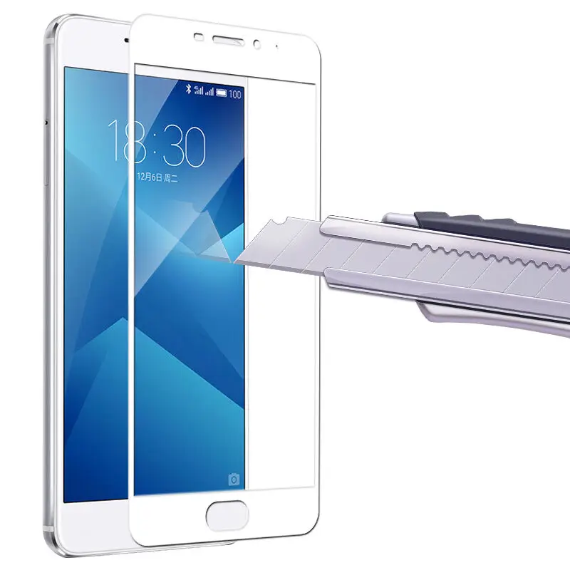 2 шт. полное покрытие закаленное стекло для Meizu M5S M3S mini M5 Note M3 M3E Pro 6 MX6 U10 U20 E2