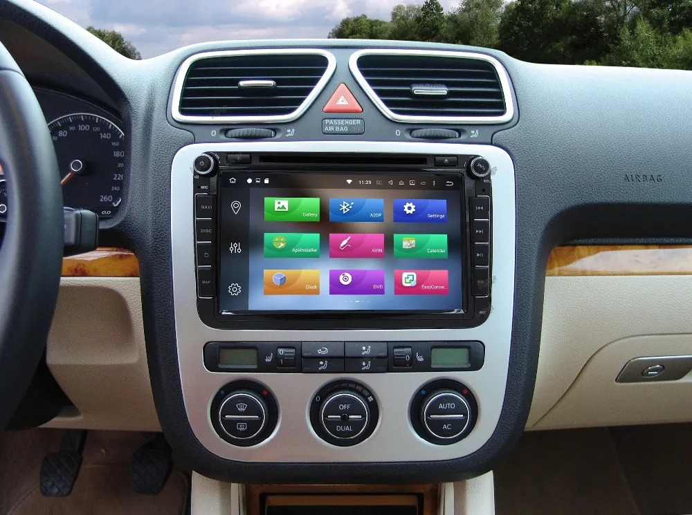 Ips PX5 2Din " Android 8,0 Автомобильный мультимедийный плеер для VW GOLF 5 Golf 6 Polo Passat Jetta Tiguan Touran gps навигация для Skoda