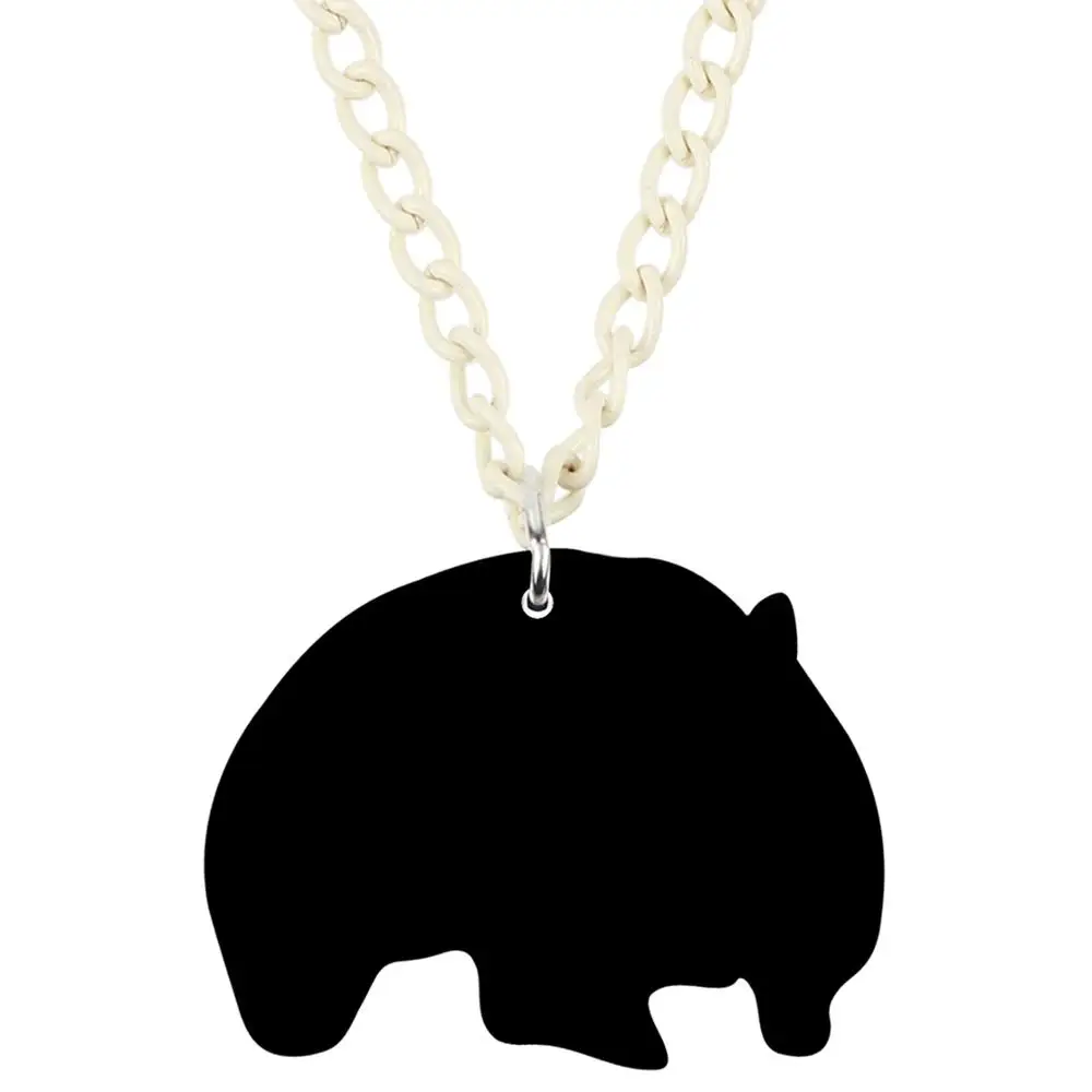 Акриловая Милая австралийская женская подвеска Bonsny Модная бижутерия для женщин