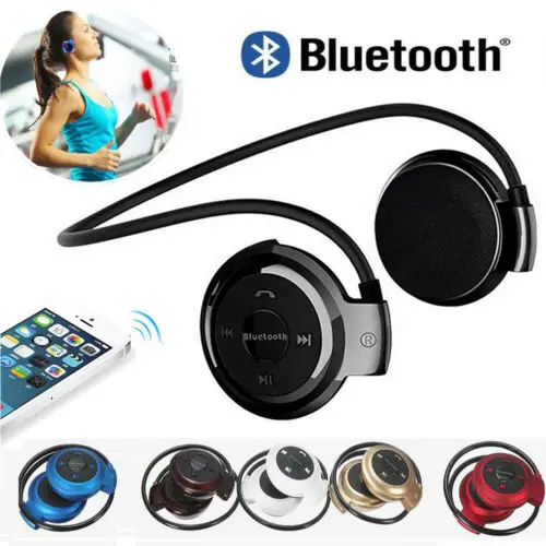Спортивные беспроводные Bluetooth наушники гарнитура стерео Handsfree беговые для