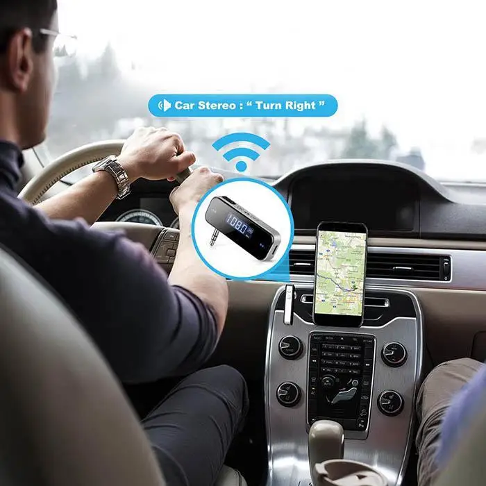 Автомобильный fm-передатчик радио mp3-плеер fm-радио TF 3 5 мм AUX аудио Handfree комплект MP3