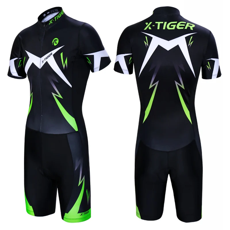 X Tiger Pro Триатлон бег плавание Велоспорт компрессионная губка MTB велосипед Джерси