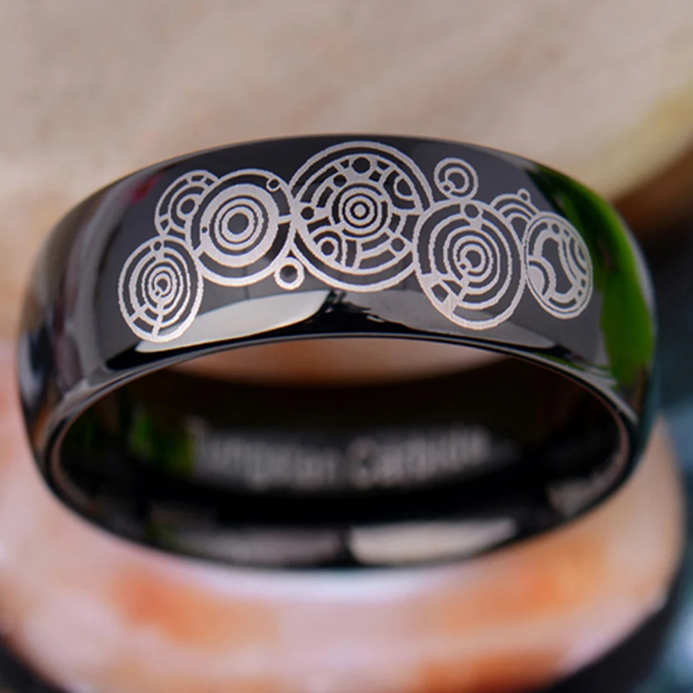 Обручальное кольцо с гравировкой черного цвета 8 мм|wedding rings with roman numerals|wedding sachetring |