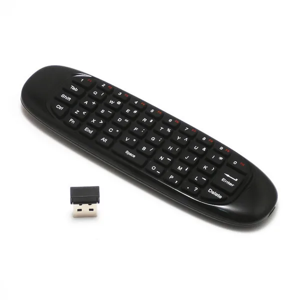 C120 Fly Air Mouse 2 4 Ghz Беспроводная игровая клавиатура Android пульт дистанционного