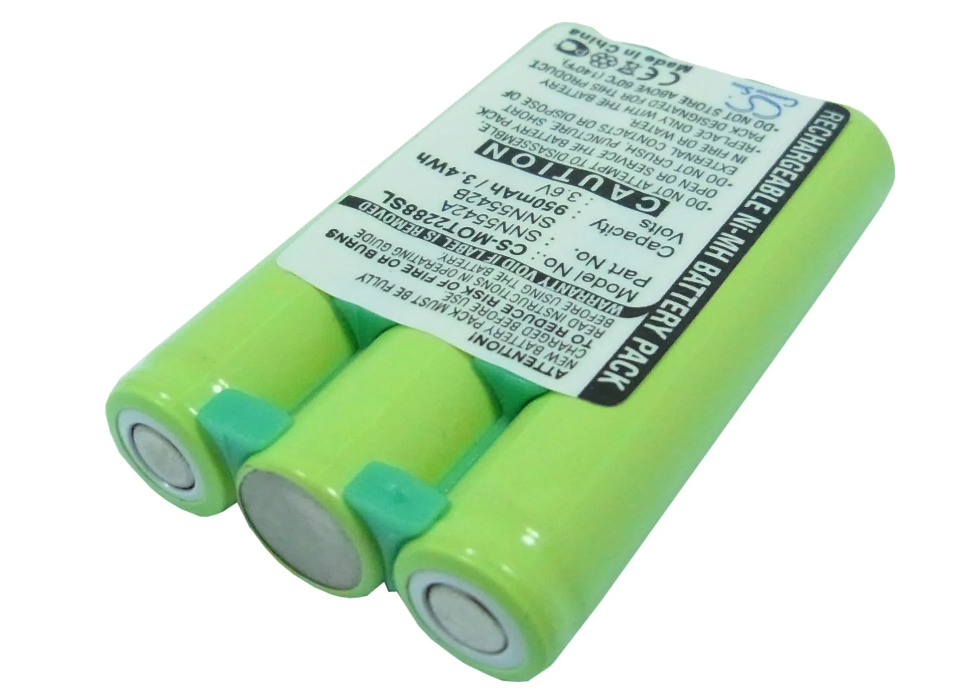 Аккумулятор Cameron Sino 950 мАч SNN5542A для Motorola M2090 T2088 T2260 T2267 T2282 T2287 T2288 T2290 T2297 T2298 T2390 V2260