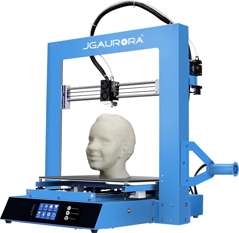 JGAURORA A1 Desktop 3D Printer Single nozzle Light industrial body design power failure resume | Компьютеры и офис