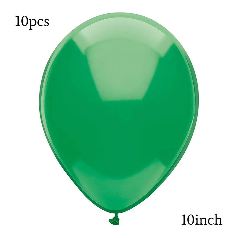 10pc 10in dark green Динозавр вечерние принадлежности джунгли сафари динозавр бумажный шарик тарелки скатерть для вечеринка для мальчика день рождение украшения дети посуда - Цвет: 10pc 10in dark green