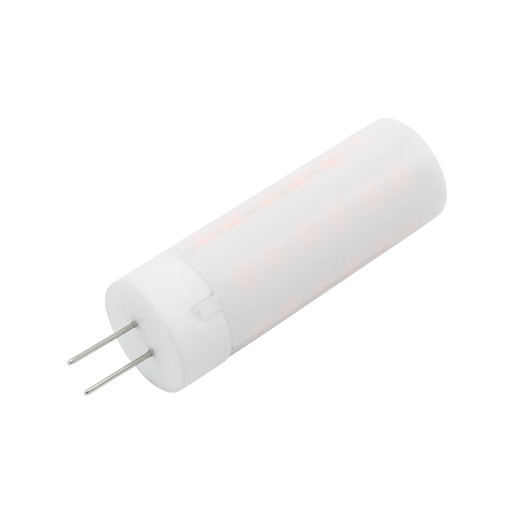 Новейший светодиодный светильник с эффектом пламени G4 2835 SMD 36 s AC DC 12V Керамический
