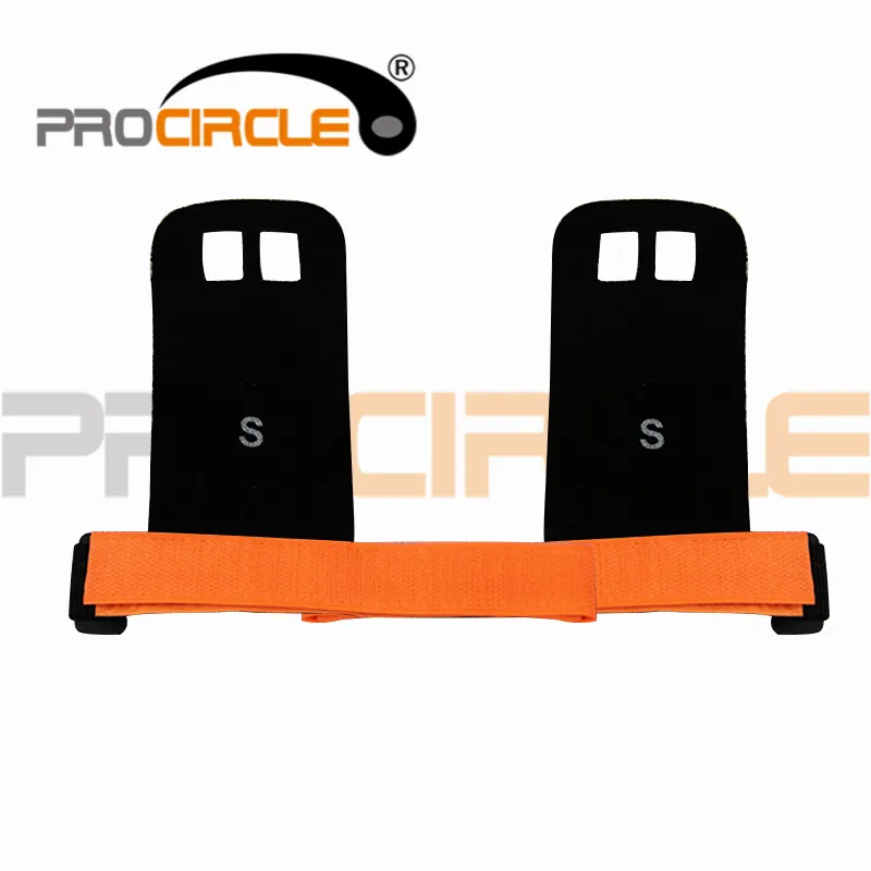 Ручки ProCircle кожаные для поддержки запястья защитные накладки на ладони тяжелой