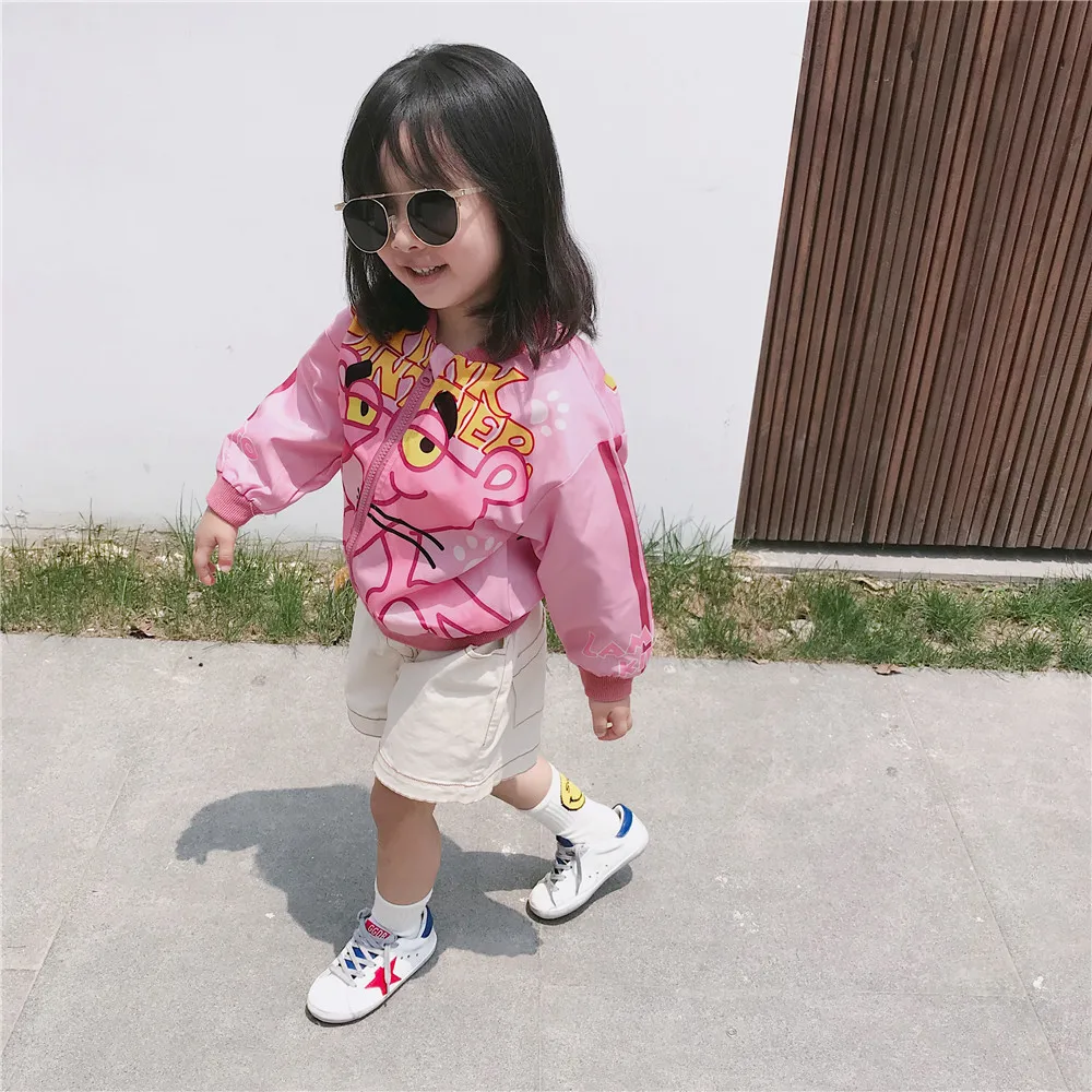 Tonytaobaby/новая осенняя одежда детская одежда для мальчиков и девочек уличная модная бейсбольная куртка в стиле хип-хоп для родителей и детей