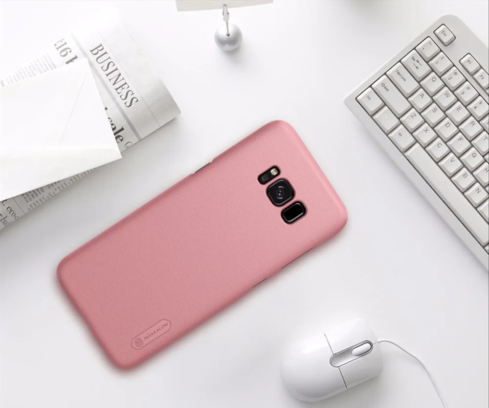 Чехол для samsung Galaxy S8/S8 Plus NILLKIN матовый щит задняя крышка для samsung Galaxy S8 чехол S8Plus S8+ бампер в розницу
