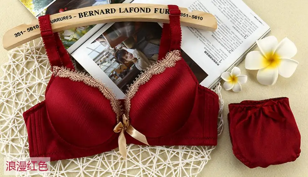2 шт./комплект комплект женского нижнего белья с чашками пуш ап|bra set|wholesale bra